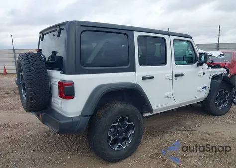 2023 Jeep Wrangler 4Xe Rubicon 4X4 z USA, uszkodzony, nr VIN 1C4JJXR65PW621159